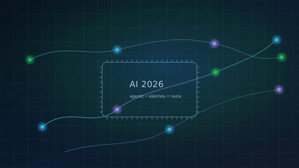 Tekoäly 2026: 9 ennustetta, jotka osuvat arkeen (ja budjettiin)