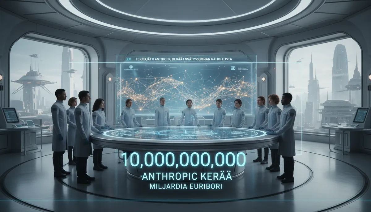 Anthropic kerää 10 miljardia – arvostus tuplaantui kolmessa kuukaudessa