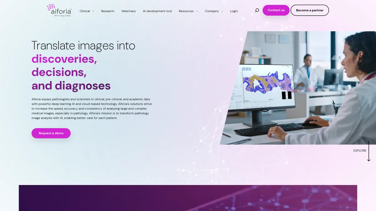 Aiforia kuvakaappaus