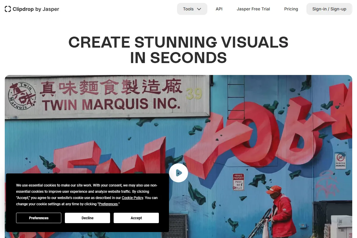 Clipdrop kuvakaappaus