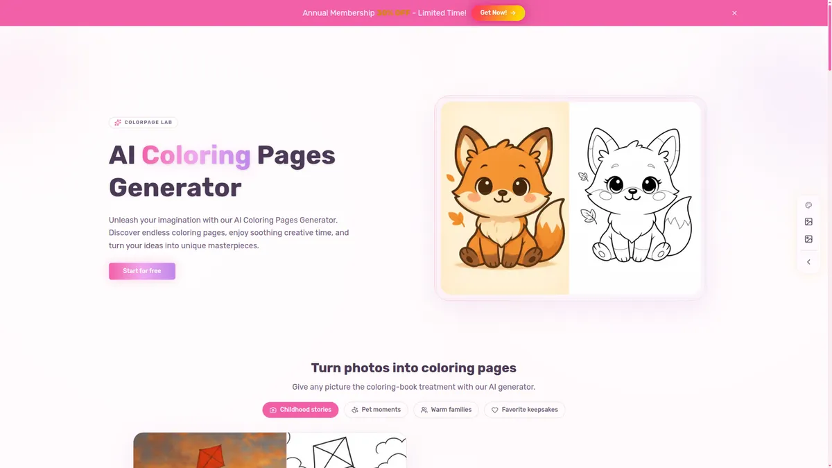 ColorPage Lab kuvakaappaus