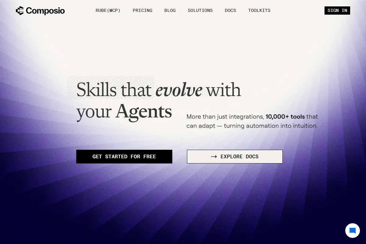 Composio kuvakaappaus