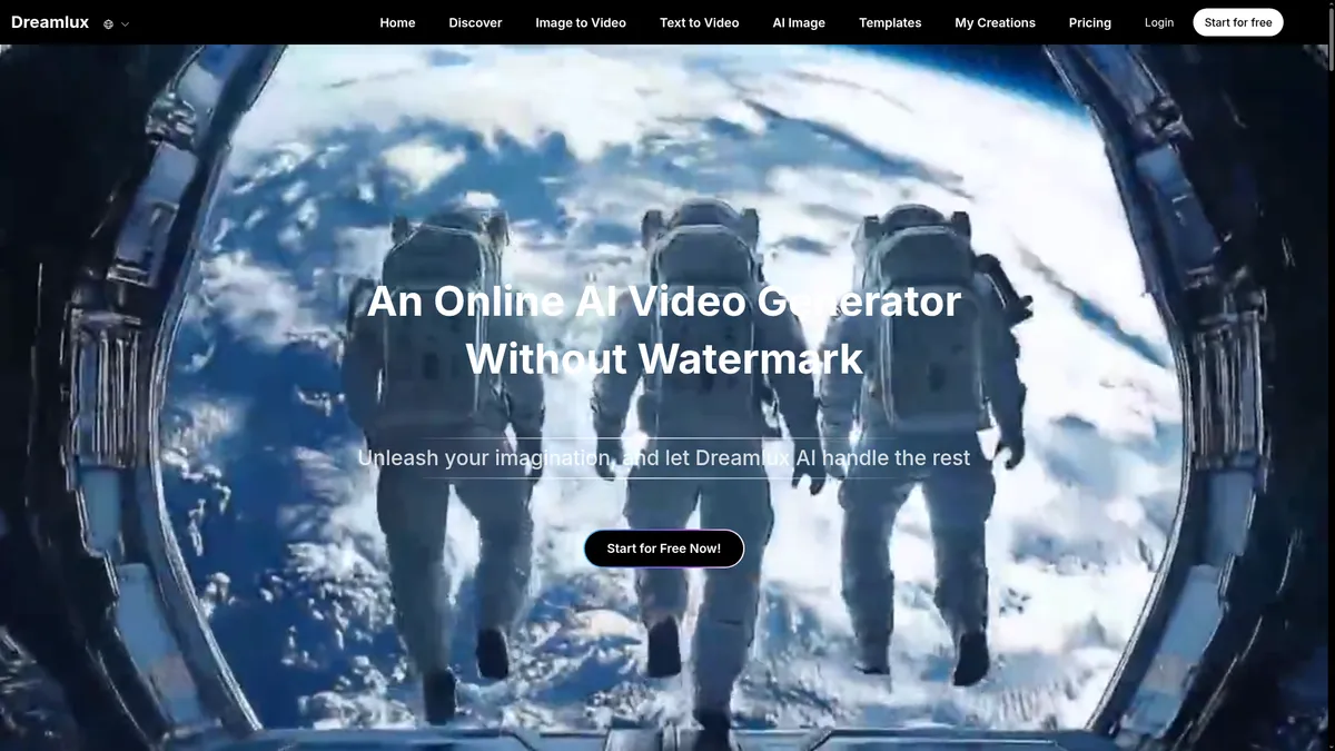 Dreamlux AI kuvakaappaus