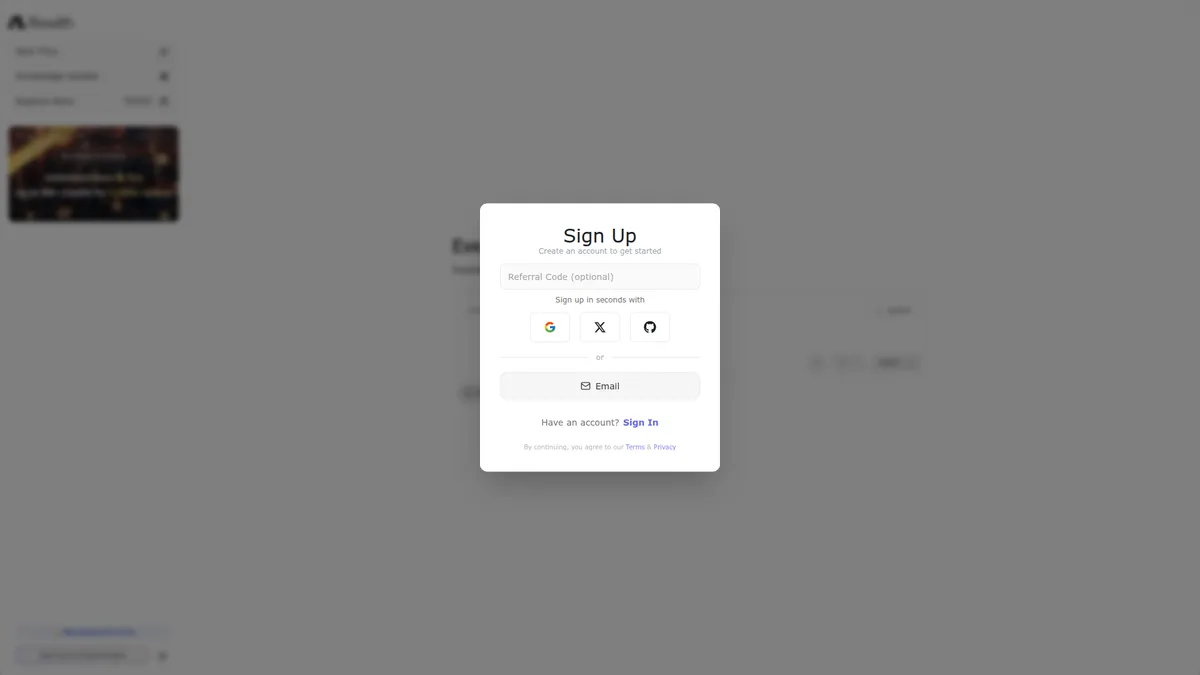 Flowith kuvakaappaus