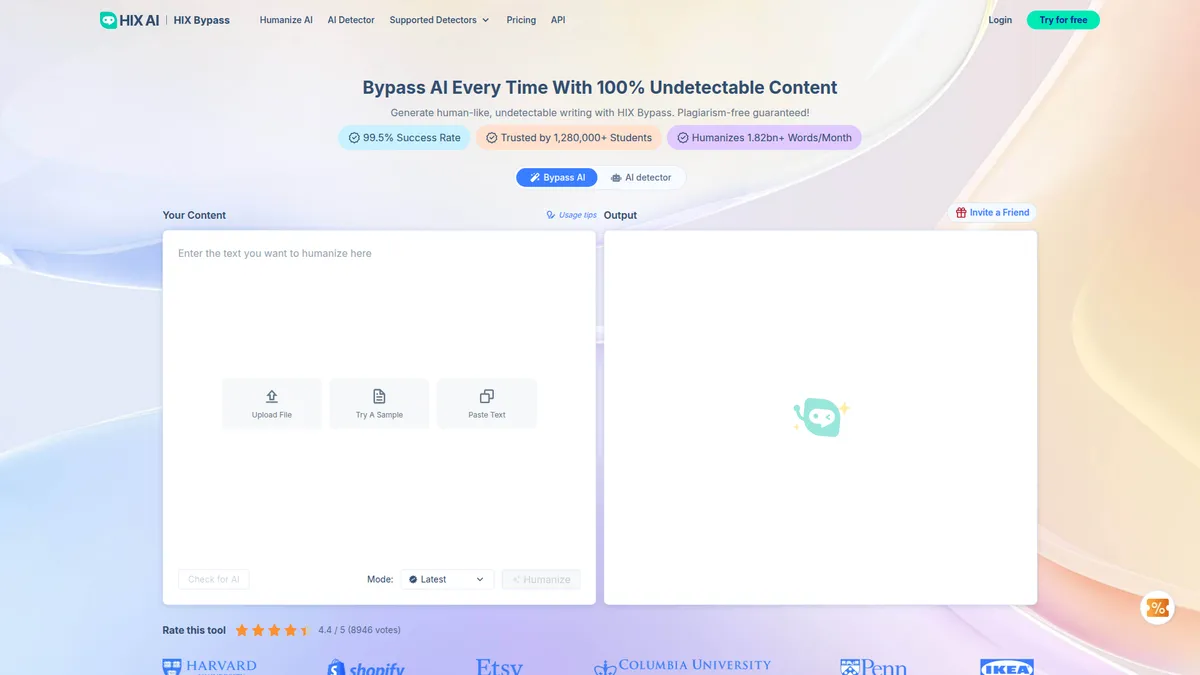 HIX Bypass kuvakaappaus