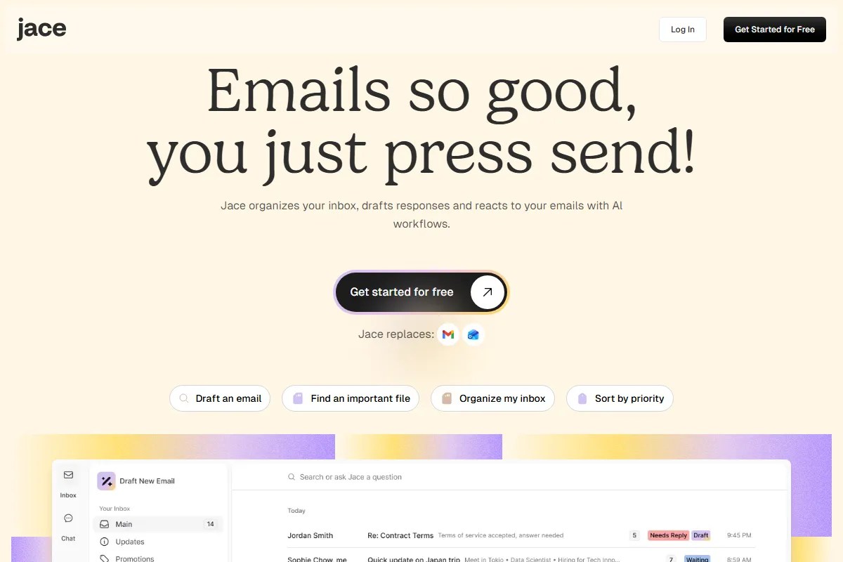 Jace AI kuvakaappaus