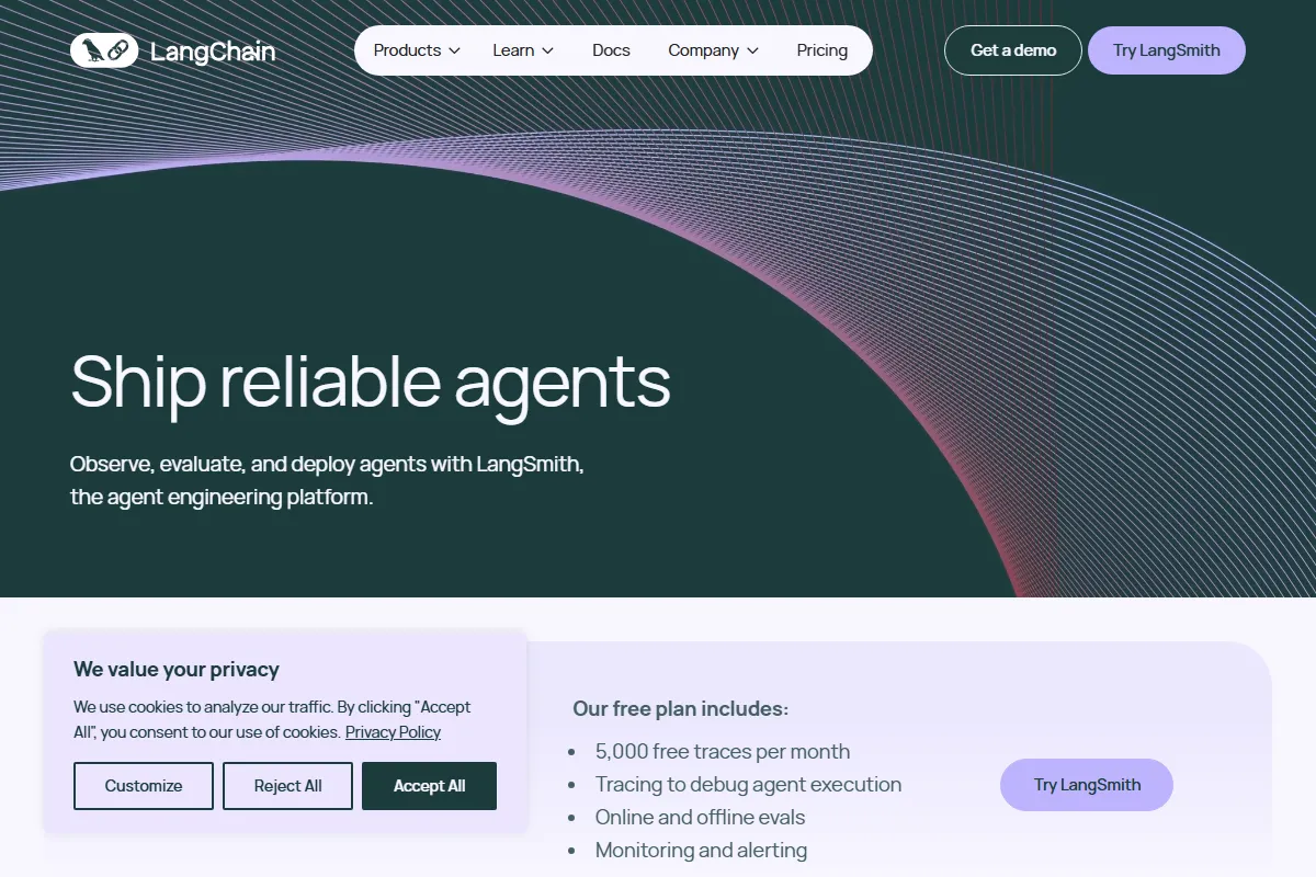 LangChain kuvakaappaus