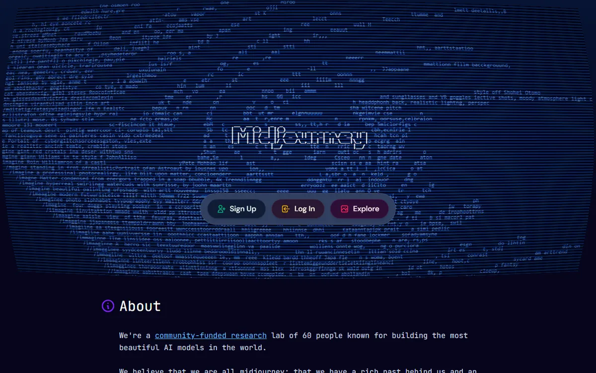 Midjourney kuvakaappaus