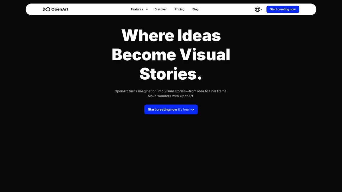 OpenArt kuvakaappaus