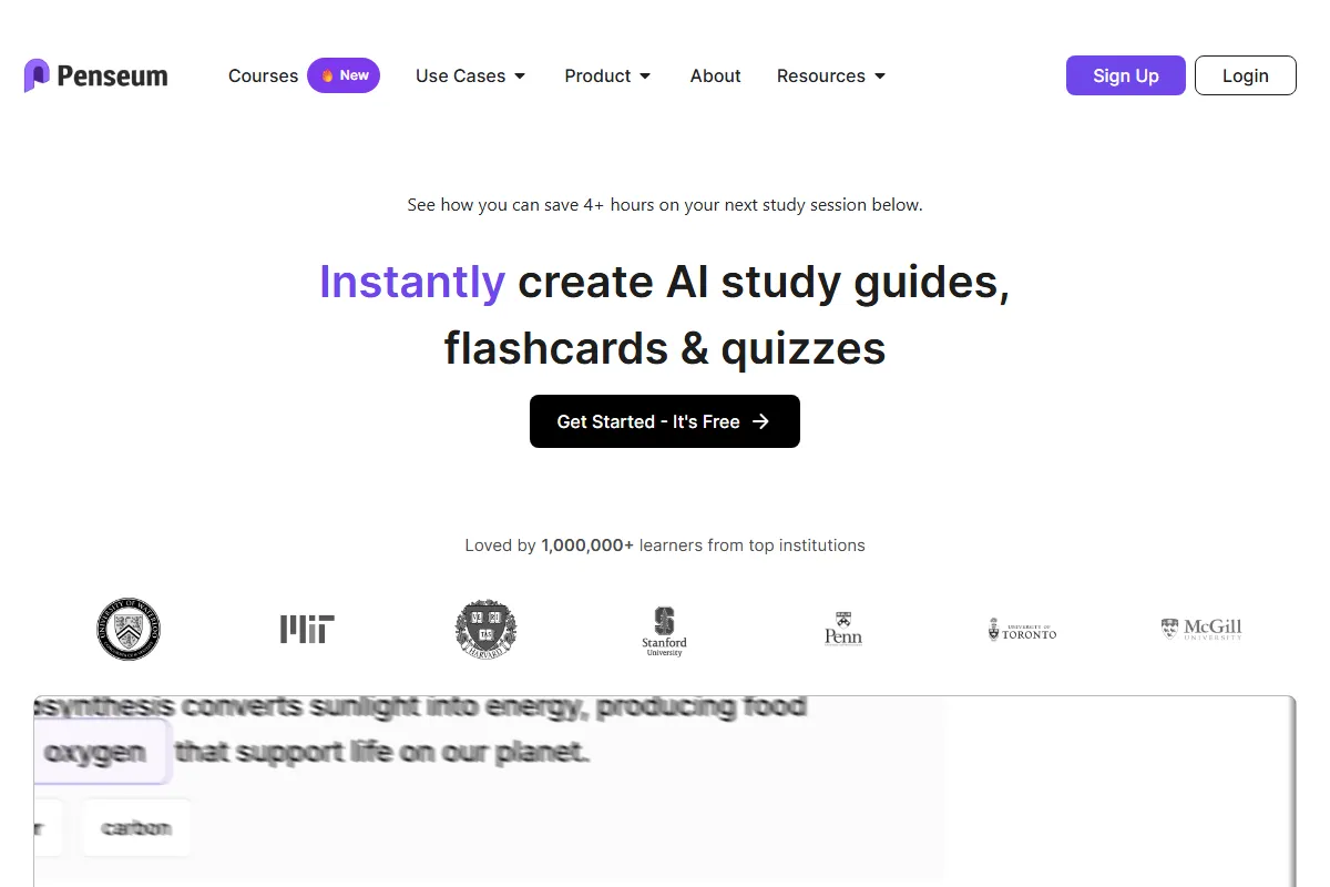 Penseum kuvakaappaus