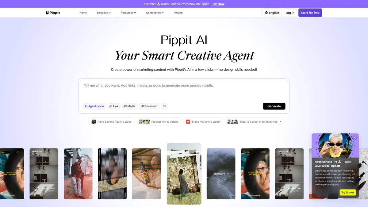 Pippit AI kuvakaappaus