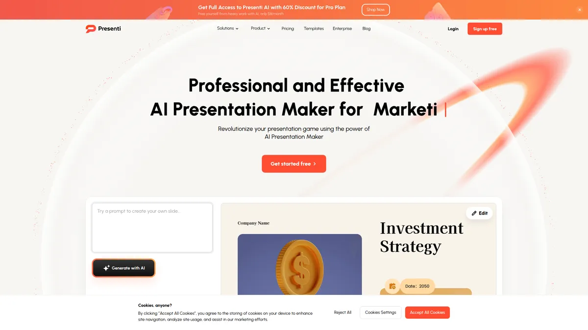 Presenti kuvakaappaus