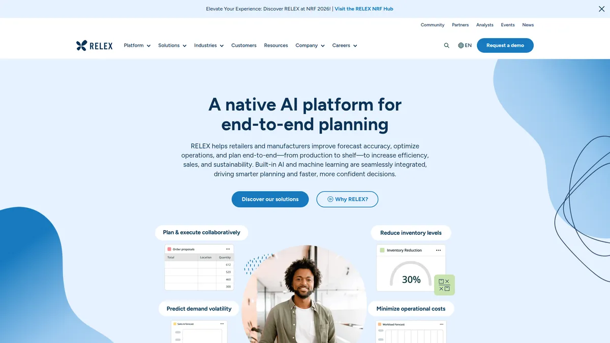 RELEX Solutions kuvakaappaus