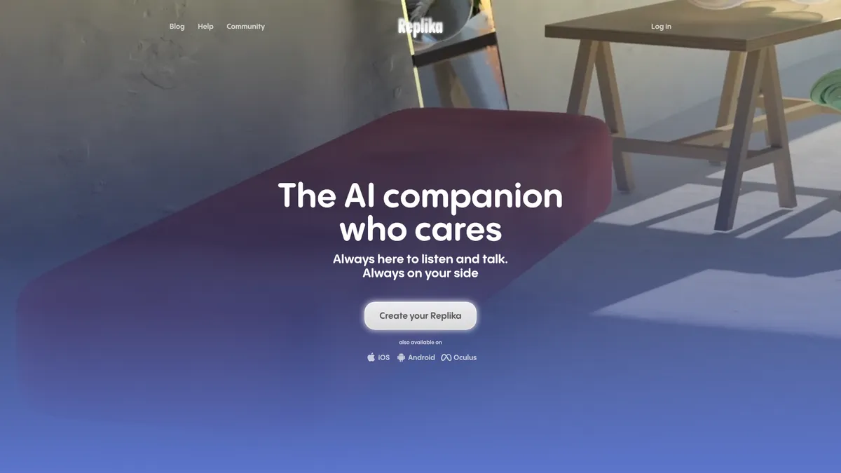 Replika kuvakaappaus