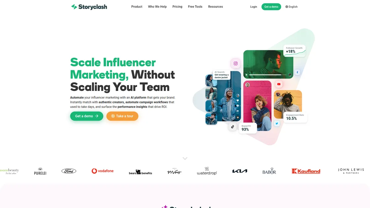 Storyclash kuvakaappaus