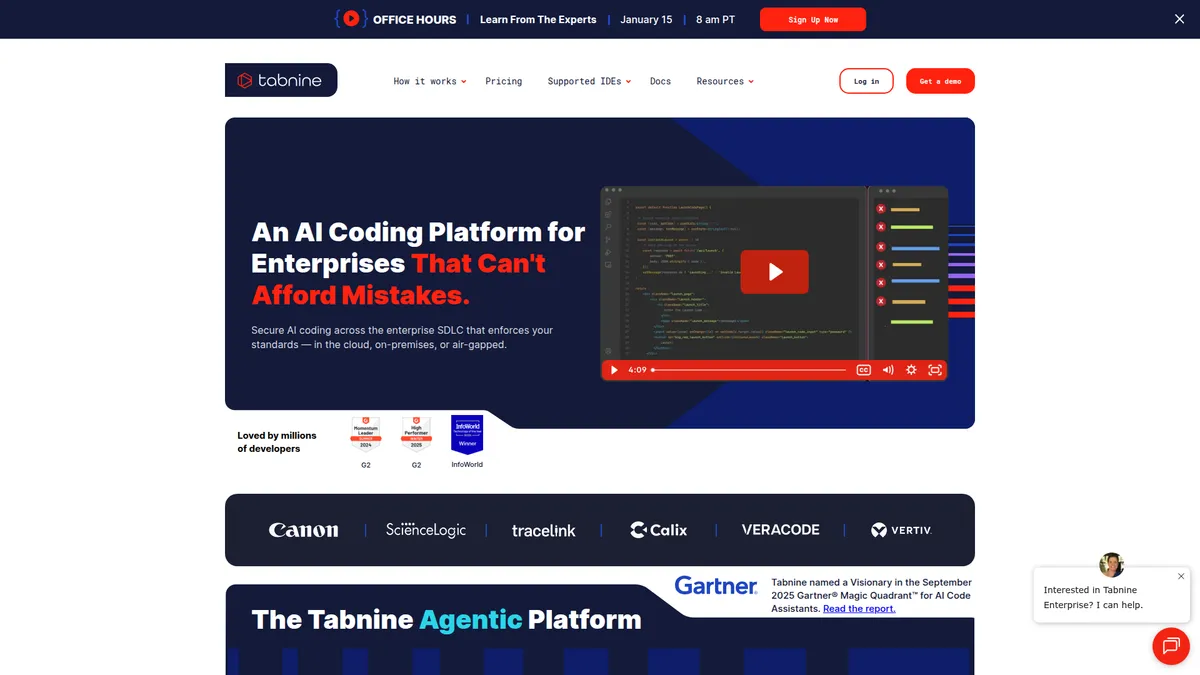 Tabnine kuvakaappaus