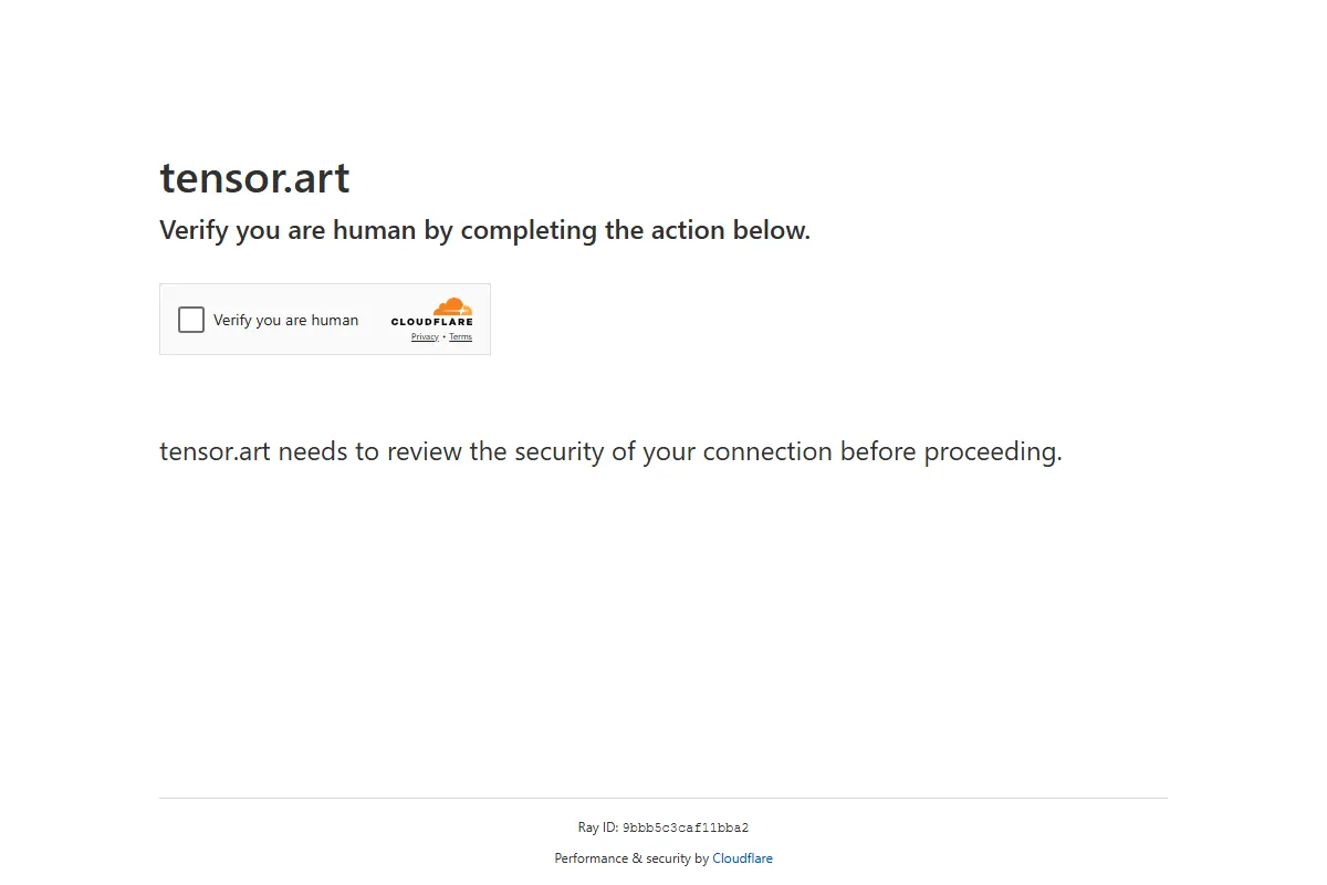 Tensor.art kuvakaappaus