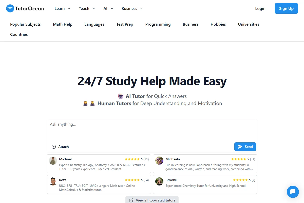 TutorOcean kuvakaappaus