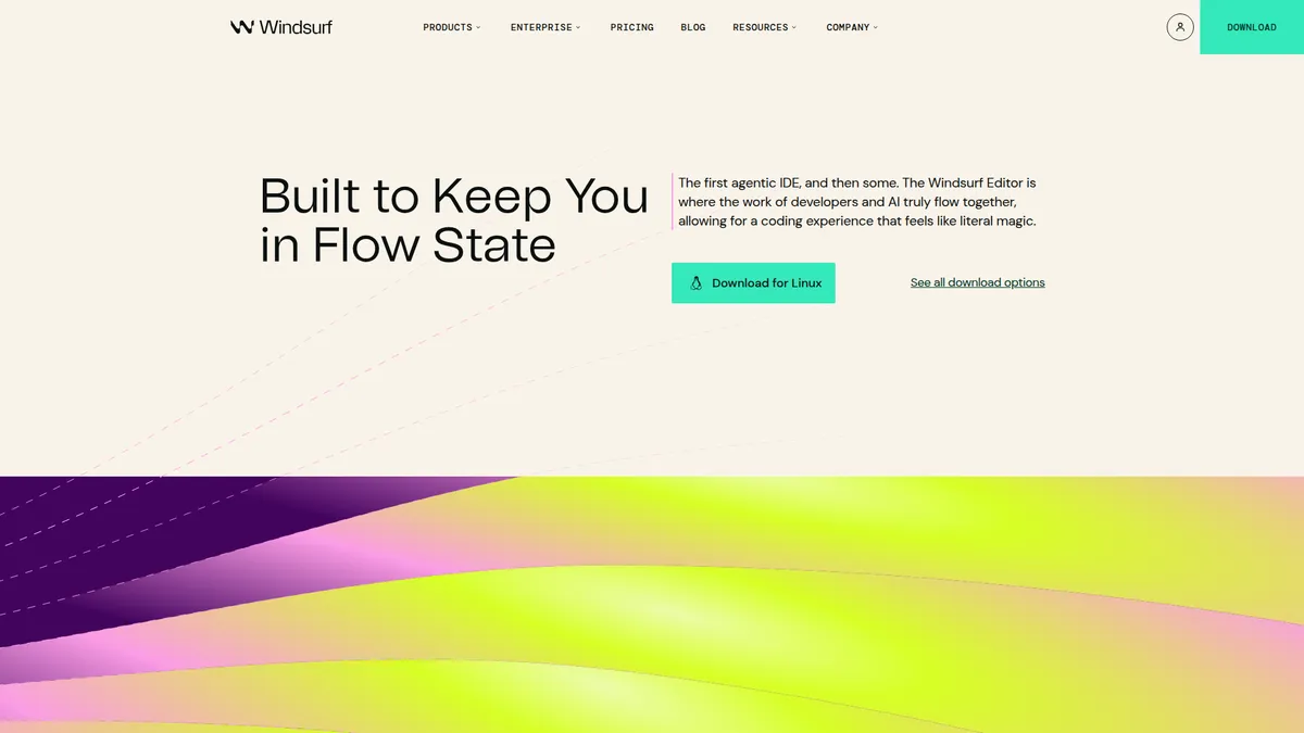 Windsurf kuvakaappaus